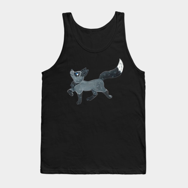 Silver Fox Tank Top by the-artsy-park